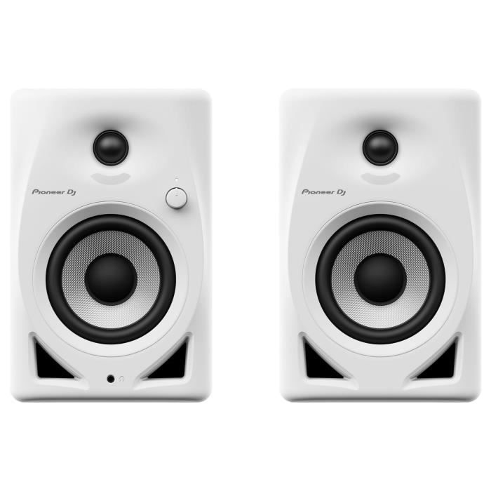 PIONEER DJ Studio Monitors - DM-40D - Bass Reflex - 2x19W - White