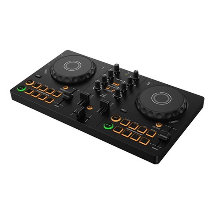 Pioneer DJ DDJ-FLX2 Mixer, USB-C Connectivity, Lightweight 1.2 kg, Smart Features