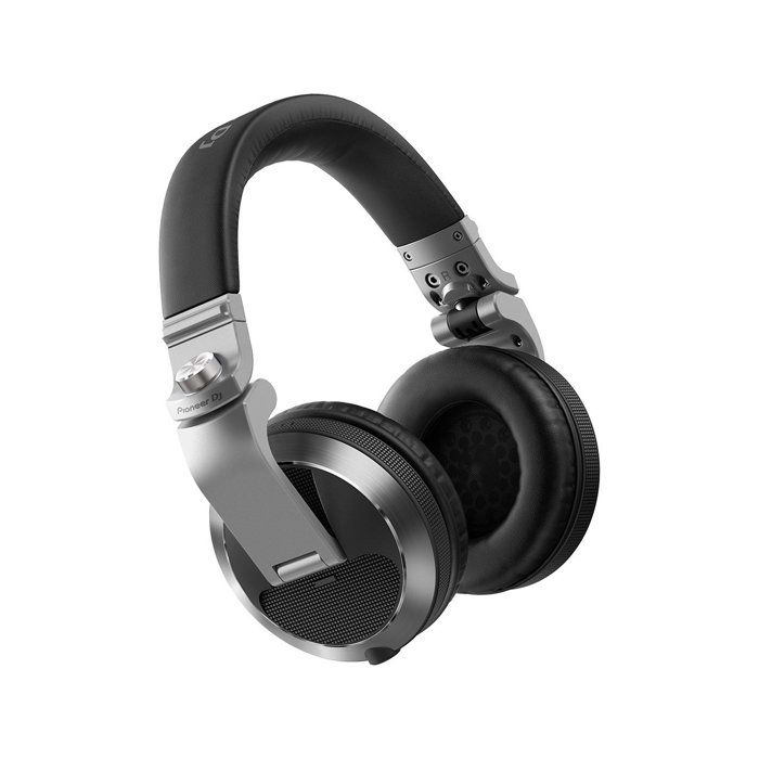 Pioneer DJ Wired Headphones - HDJ-X7-S - Silver - Weatherproof