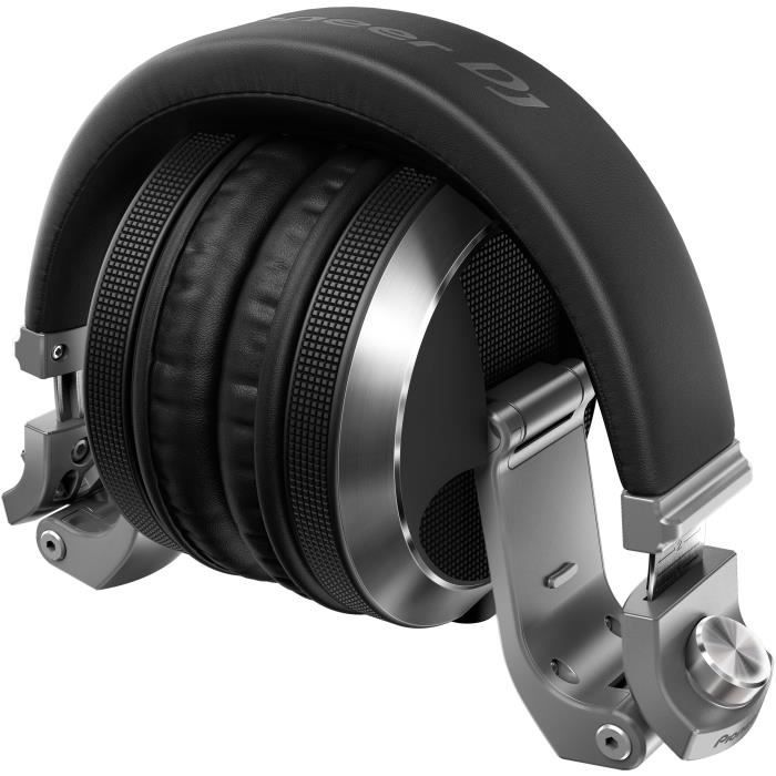 Pioneer DJ Wired Headphones - HDJ-X7-S - Silver - Weatherproof