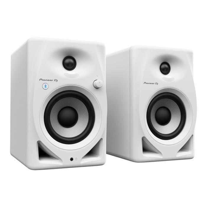 PIONEER DJ Pair of DM-40D-BT-W Monitors - Bluetooth - Bass Reflex - 2x19W - White