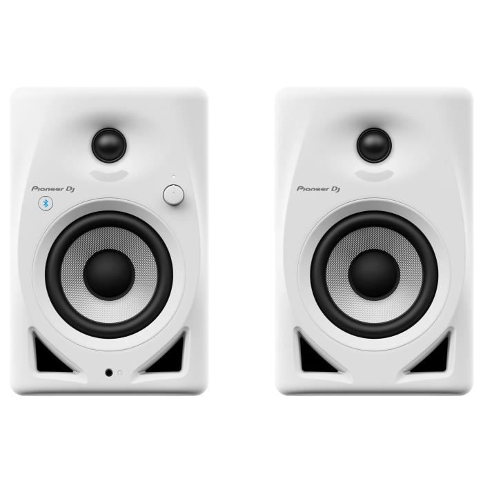 PIONEER DJ Pair of DM-40D-BT-W Monitors - Bluetooth - Bass Reflex - 2x19W - White