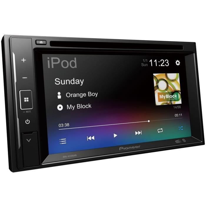 Pioneer AVH-A240DAB Multimedia Car Radio - 6.2" Touchscreen - 2DIN - DVD - DAB - USB