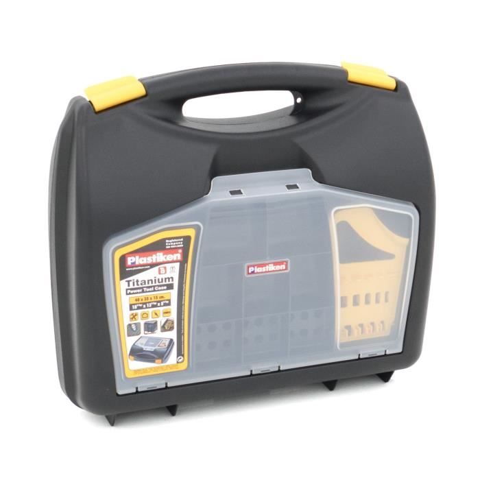Plastiken - Tool Case 63040_BLACK - 40 cm - Titanium - Plastic