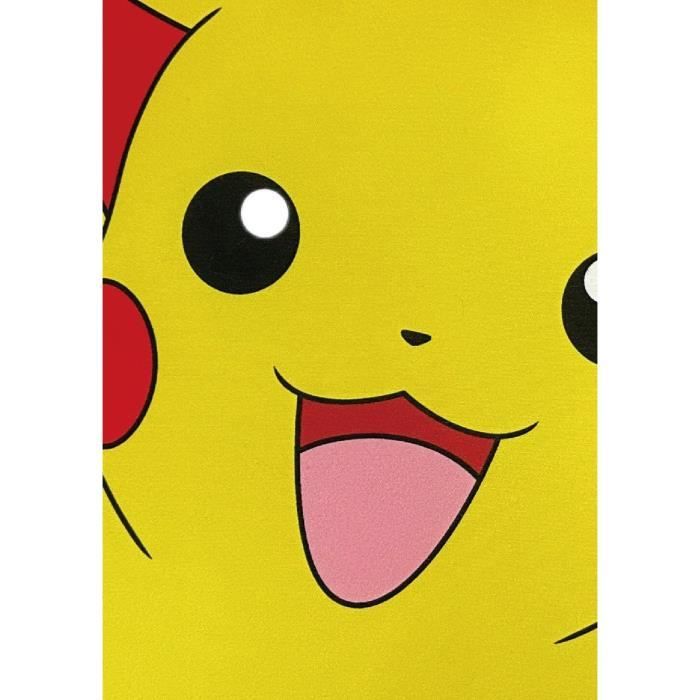 Pokémon Double-sided Cushion - Pikachu and Squirtle - Microfiber - 40 x 40 cm