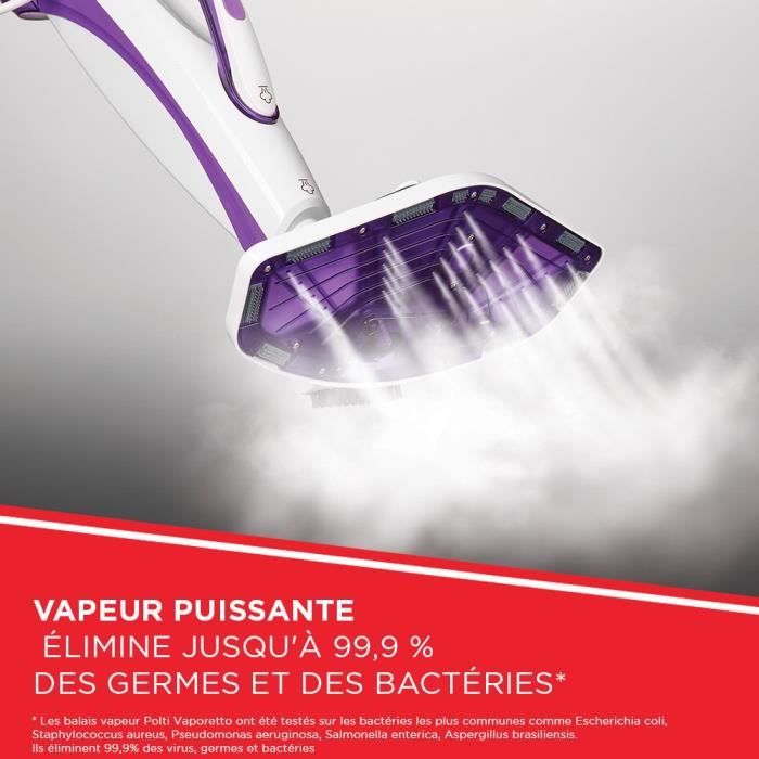POLTI Vaporetto SV440 2-in-1 Steam Cleaner - 1500W - 0.3 L Capacity - 11 Accessories