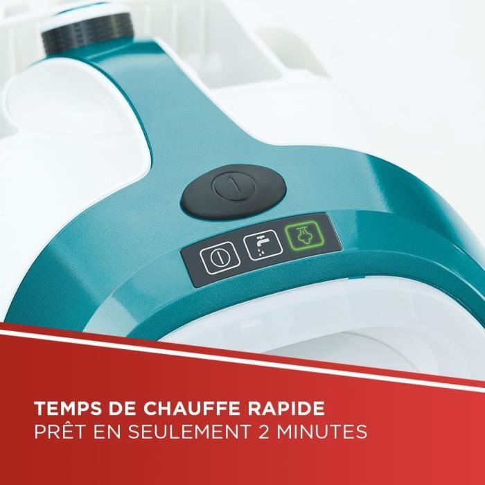 POLTI VAPORETTO SMART 100 T Steam Cleaner - 1500W - 4 BAR - 110 g/min - 9 Accessories 110g/min