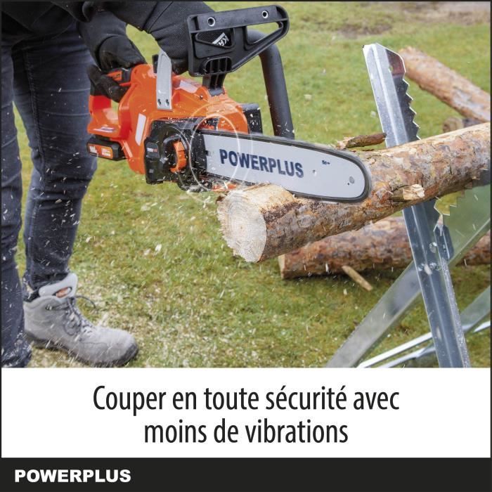 PowerPlus Battery Chainsaw - 20V - 300 mm Guide - Powdpg7570