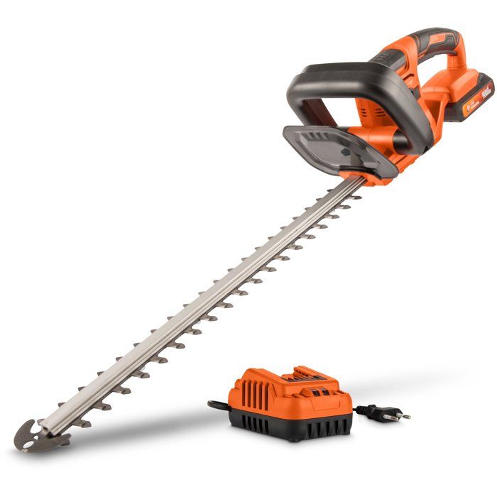 POWERPLUS Cordless Hedge Trimmer - 20V - 515 mm Blade - Cutting Thickness up to 15 mm
