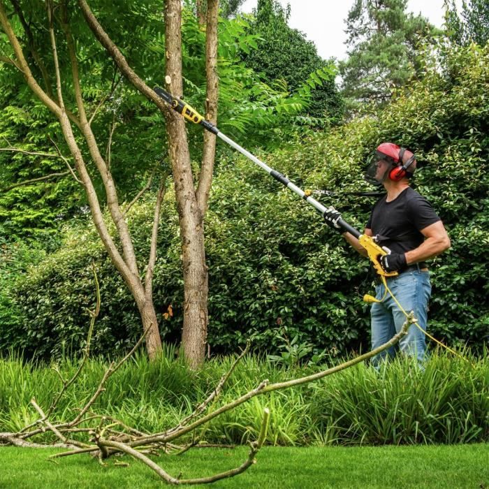 POWERPLUS 2-in-1 Telescopic Electric Chainsaw - POWXG1033 - 900 W - 300 mm Guide Bar