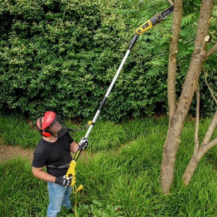POWERPLUS 2-in-1 Telescopic Electric Chainsaw - POWXG1033 - 900 W - 300 mm Guide Bar