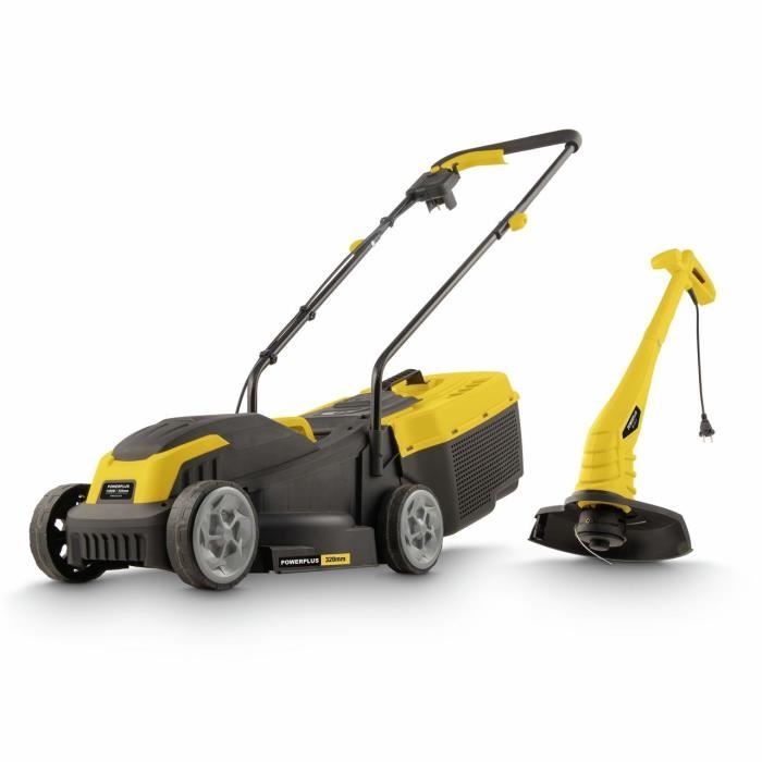 POWERPLUS Electric Lawn Mower and Edger - POWXG62205T - 1300 W