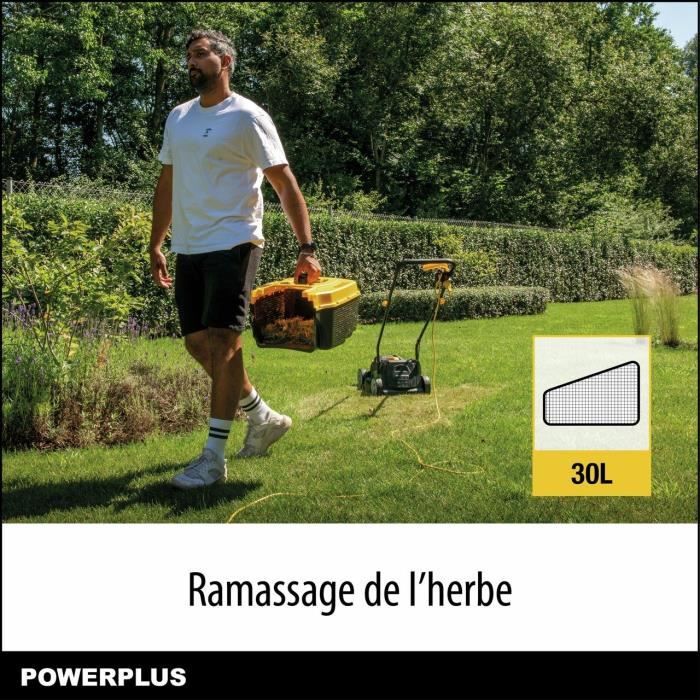 POWERPLUS Electric Lawn Mower and Edger - POWXG62205T - 1300 W