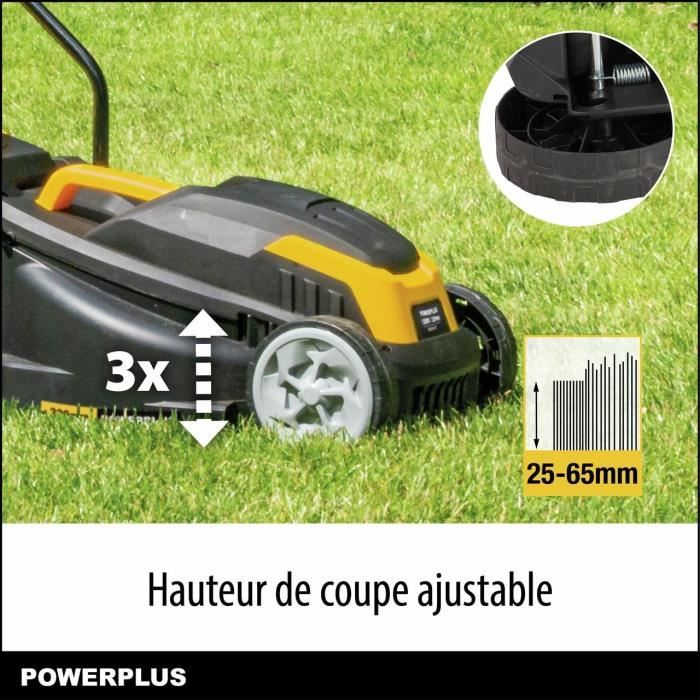 POWERPLUS Electric Lawn Mower and Edger - POWXG62205T - 1300 W