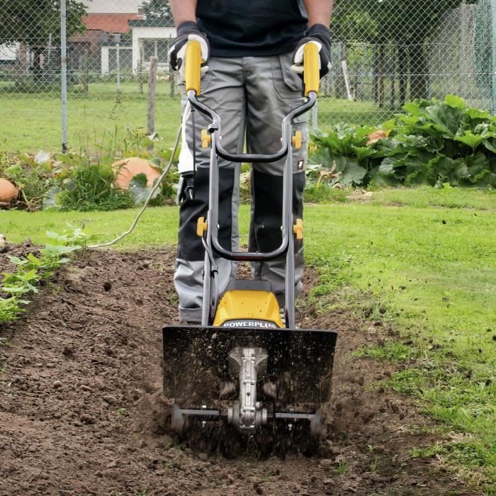 POWERPLUS POWEG72000 Electric Tiller 1200W 360 mm Width 220 mm Depth