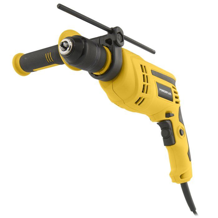 POWERPLUS Impact Drill - 1050 W - 48,000 Strokes/Min - Wood/Steel/Concrete