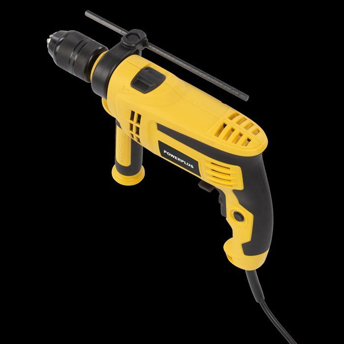 POWERPLUS Impact Drill - 1050 W - 48,000 Strokes/Min - Wood/Steel/Concrete