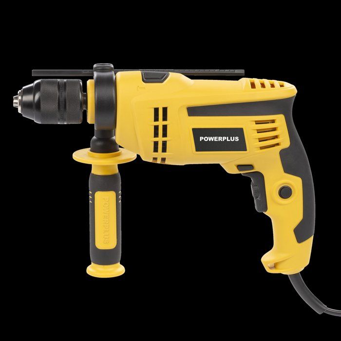 POWERPLUS Impact Drill - 1050 W - 48,000 Strokes/Min - Wood/Steel/Concrete