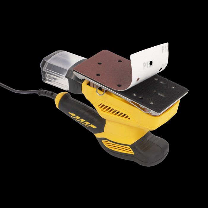 POWERPLUS Orbital Sander - POWX04010 - 260W - 24,000 Strokes/Min - Dust Collection Box
