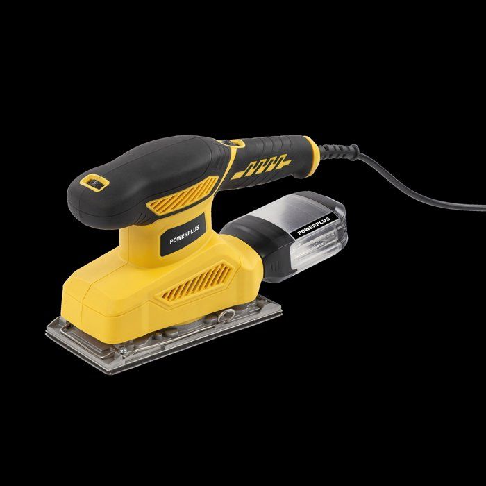 POWERPLUS Orbital Sander - POWX04010 - 260W - 24,000 Strokes/Min - Dust Collection Box