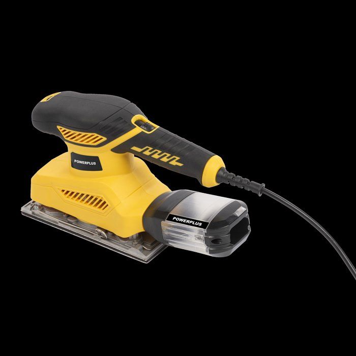 POWERPLUS Orbital Sander - POWX04010 - 260W - 24,000 Strokes/Min - Dust Collection Box