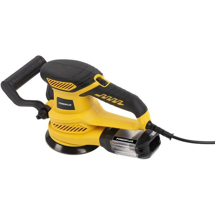 POWERPLUS Random Orbital Sander - POWX04710 - 450W - Ø 125 mm - Dust Collection Tray