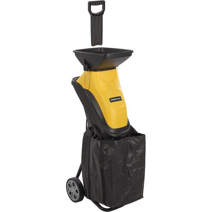 Powerplus Garden Shredder - 2500W - for Branches up to 44 mm
