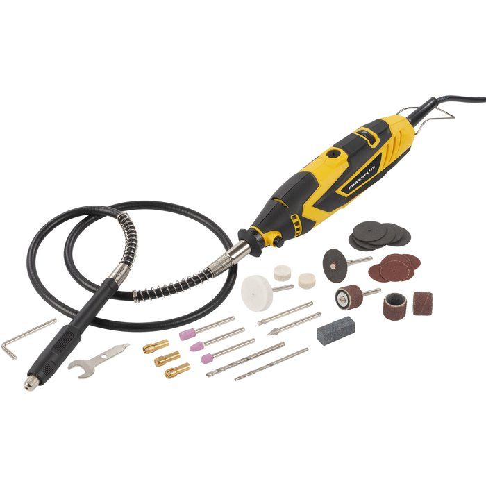 POWERPLUS POWX1324 Rotary Multi-Tool - 135W with 40 Accessories