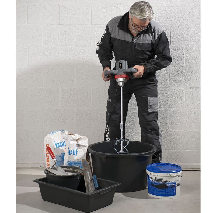PowerPlus Concrete Mixer 1200W Powe80070 with 120 mm Agitator