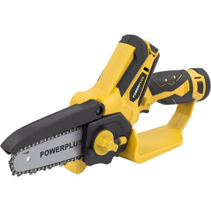 POWERPLUS Mini Cordless Chainsaw - 12V - 10 cm - 2 x 2Ah Batteries Included POWXG1045