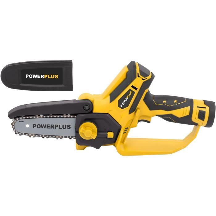 POWERPLUS Mini Cordless Chainsaw - 12V - 10 cm - 2 x 2Ah Batteries Included POWXG1045