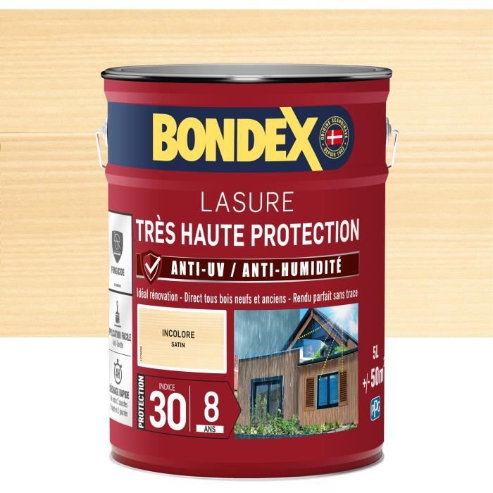 Bondex Wood Stain - Colorless - Very High Protection - 5 L