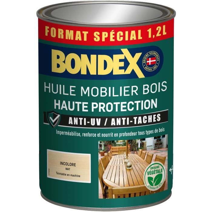 BONDEX - Colorless Furniture Oil - Matte - 1.2 L