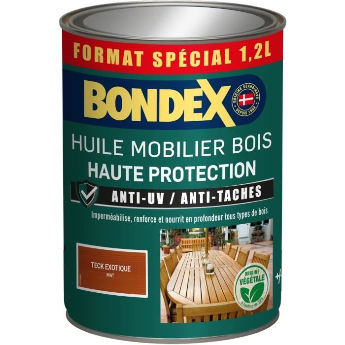 BONDEX - Teak Furniture Oil - Matte - 1.2 L