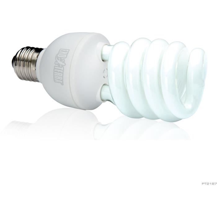 EXO TERRA UVB Fluorescent Bulb for Terrarium - Reptile UVB 100 - Tropical and Subtropical Climate 26W