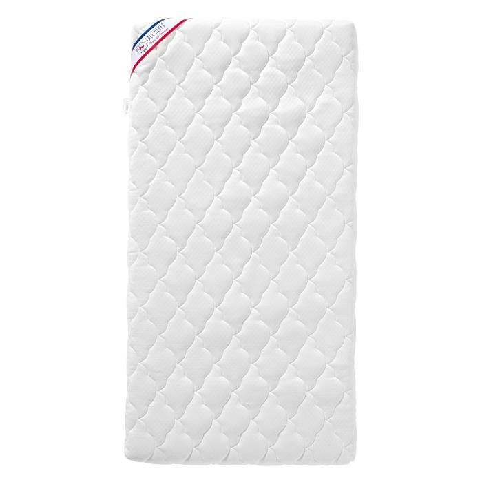 Perfect Baby Mattress - 60x120x10 cm - 2 Sides: Summer / Winter - Removable Cover - Anti-Dust Mite