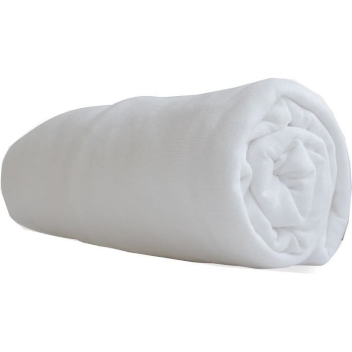 P'TIT DODO Waterproof Fitted Sheet for Co-sleeping Bed - 50 x 85 cm - White