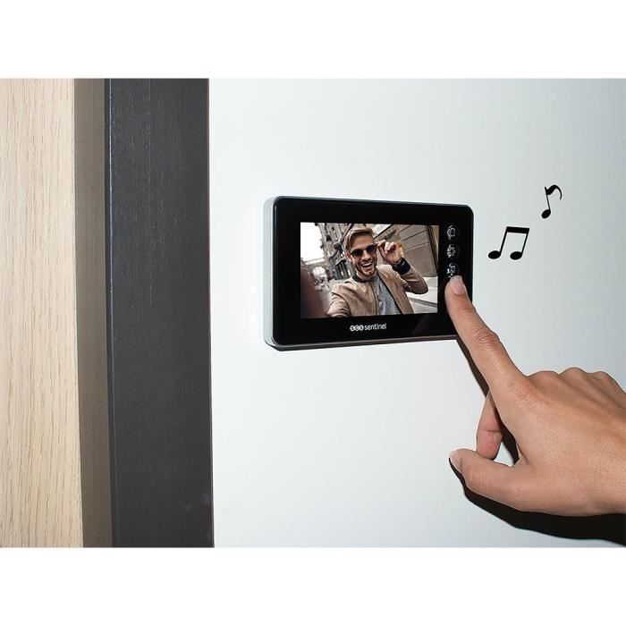 SCS SENTINEL VisioFirst 4.3 Wired Video Intercom - 4.3" Screen