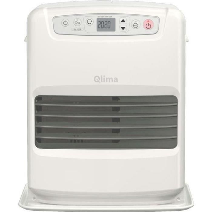 QLIMA SRE3430C2 3 kW Electronic Kerosene Heater for Rooms up to 120m³/48m², Odor Control System