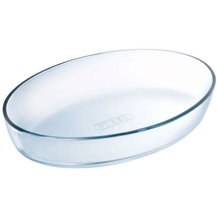 Pyrex Oven Dish - 1450038 - Oval - Borosilicate Glass - 35 x 24 cm