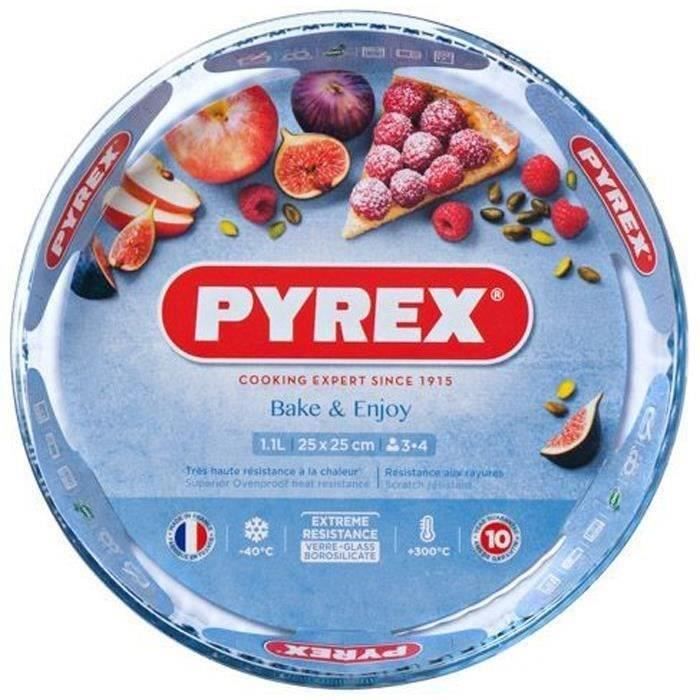 PYREX Pie Tin - 1450152 - Borosilicate Glass - 28 cm