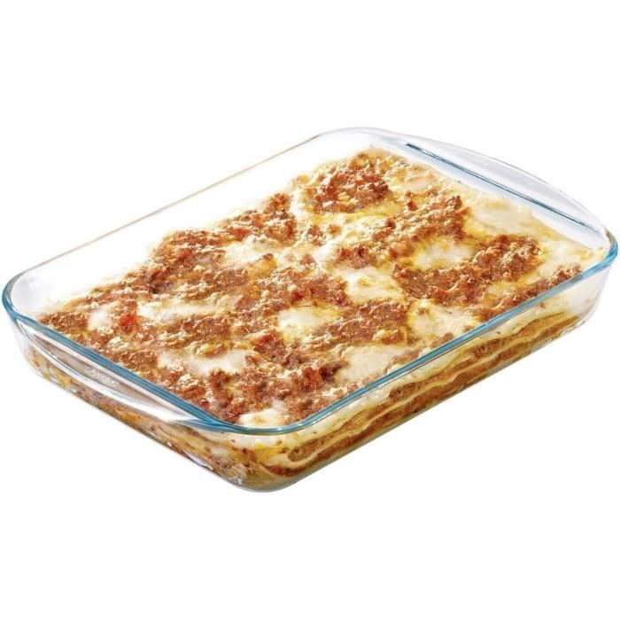 Pyrex Lasagna Dish - 1450032 - Rectangular - Borosilicate Glass - 35 x 23 cm