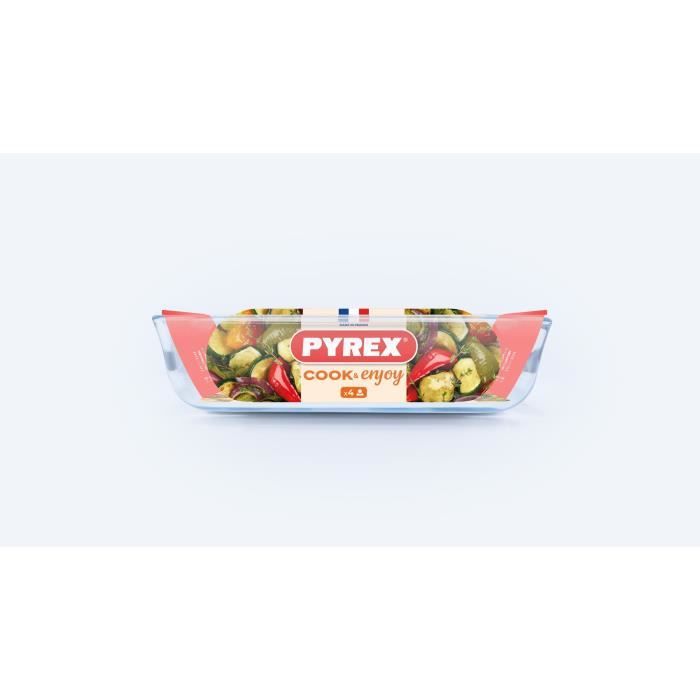 Pyrex Lasagna Dish - 1450032 - Rectangular - Borosilicate Glass - 35 x 23 cm