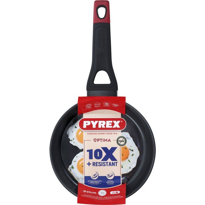PYREX Frying Pan - 1455015 - Forged Aluminum - Non-Stick - 20 cm - PFAS-Free