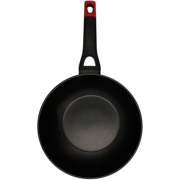 PYREX Wok - 28 cm - Forged Aluminum - Non-Stick - PFAS-Free - 1455021