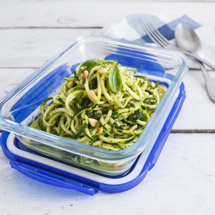 PYREX Set of 5 Lunch Boxes - Cook & Go - Glass - Rectangular - 0.8 L