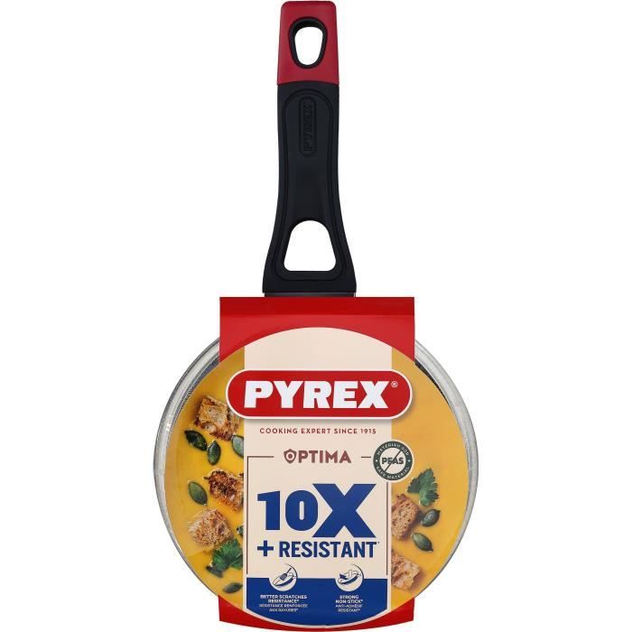 PYREX Saucepan + Lid - Non-stick - 16 cm - PFAS-free - 1455030
