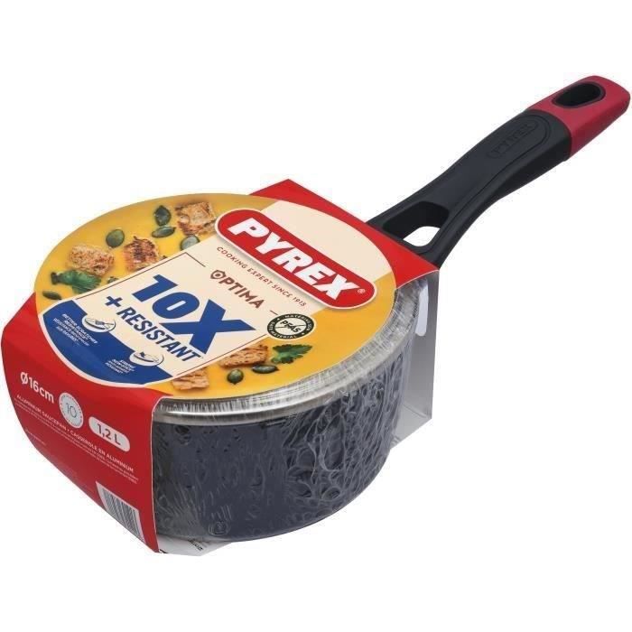 PYREX Saucepan + Lid - Non-stick - 16 cm - PFAS-free - 1455030