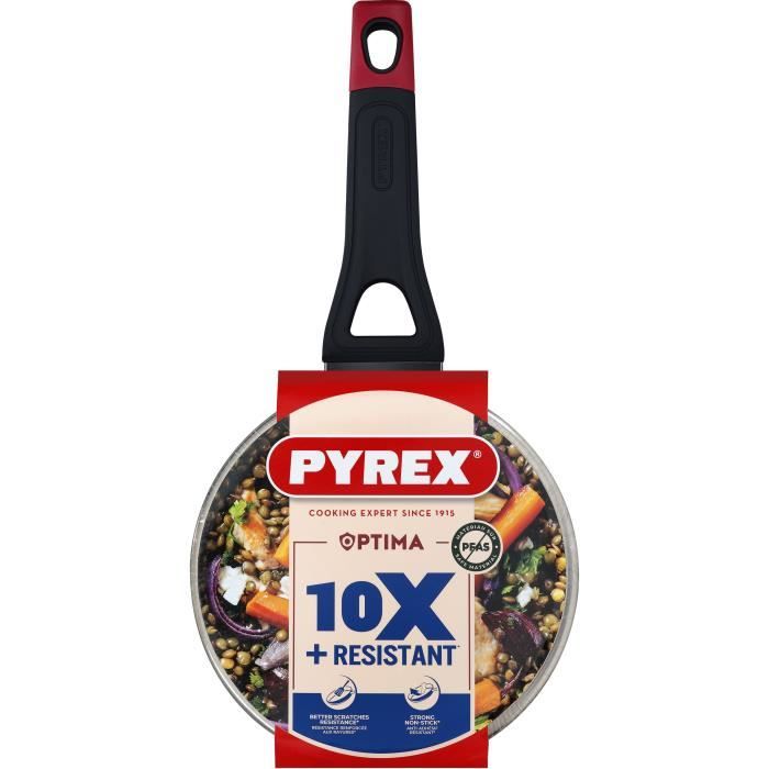 PYREX Saucepan + Lid - Non-stick - 18 cm - PFAS-free - 1455031