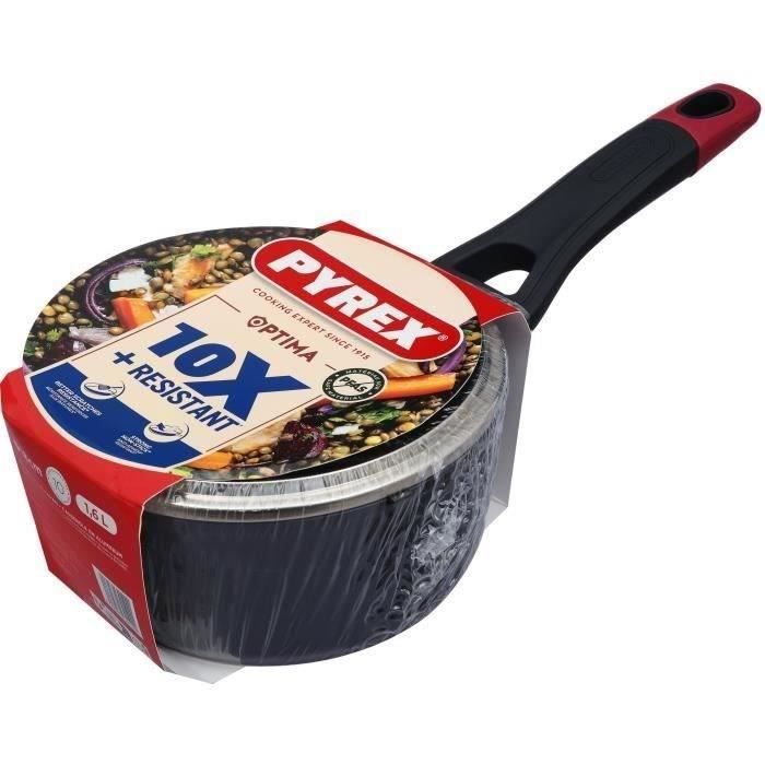 PYREX Saucepan + Lid - Non-stick - 18 cm - PFAS-free - 1455031